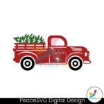 Christmas Tree Truck Believe San Francisco 49ers SVG » PeaceSVG