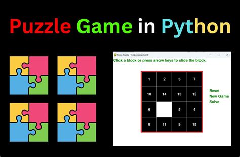 Puzzle Game In Python - CopyAssignment