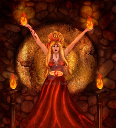 Vesta The fire Goddess by AntonellaB on DeviantArt