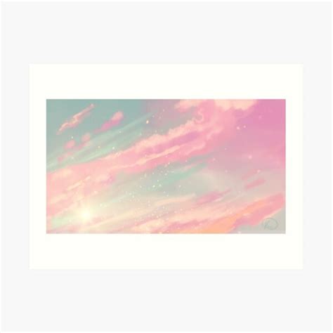 "Dreamy Clouds" Art Print for Sale by Freshfroot | Redbubble