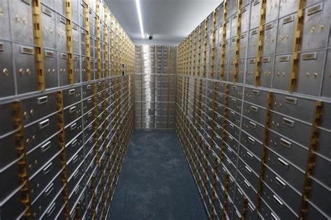 Inside Bank Vault