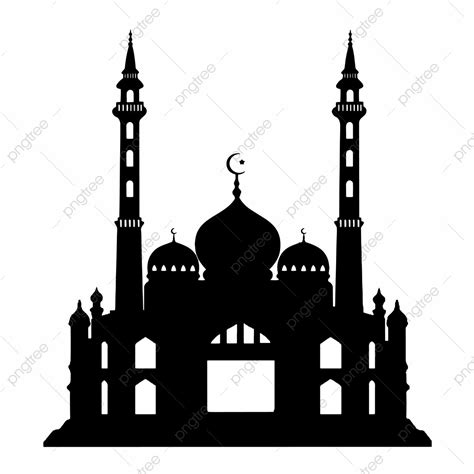 Masjid Silhouette PNG Free, Islamic Masjid Vector, Masjid Clipart ...