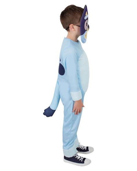 Official licensed Bluey Deluxe Kids Costume Bluey Deluxe Jumpsuit with ...