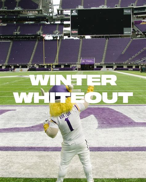 Vikings SpotLITE: Winter Whiteout | winter | Let it snow, let it snow ...