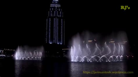 DUBAI FOUNTAIN at Dubai Mall - YouTube