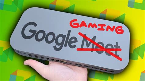 Converting Google Meet Computer to Gaming PC: SteamOS Installation and Performance Review