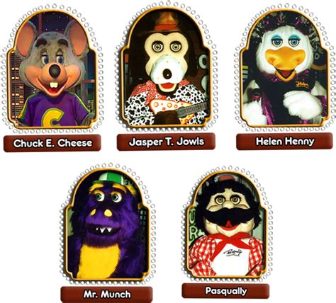 Chuckecheese Image Chuck E Cheese Characters Free Transparent Png ...