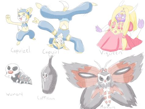 Fakemon Sketches 4 by piqueRAJ on DeviantArt