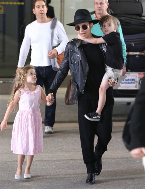 Semi-Exclusive… Nicole Richie & Kids Land At LAX Airport | Celeb Baby Laundry