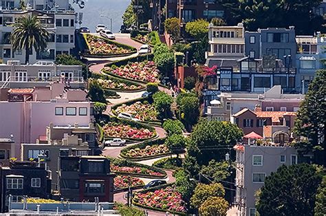 buecherundbilder.de Reiseinfos San Francisco, Lombard Street