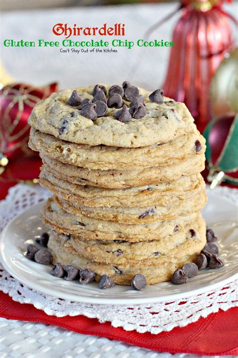 Ghirardelli Gluten Free Chocolate Chip Cookies - Can't Stay Out of the ...