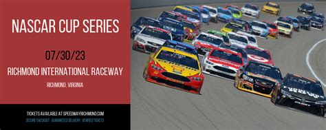 NASCAR Cup Series Tickets | 30th July | Richmond Raceway