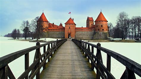 Trakai island castle | Castle, Medieval town, Lithuania travel