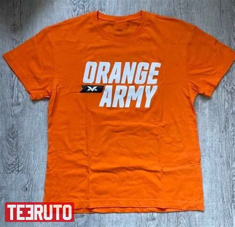 2022 F1 Max Verstappen Orange Army All For One Unisex T-shirt - Teeruto