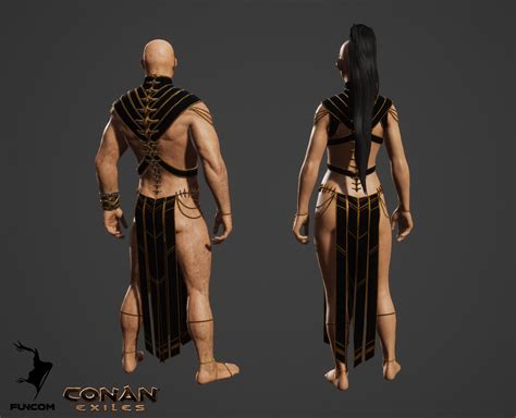 ArtStation - Conan Exiles armor and clothing, part 1, Jenni Lambertsson | Conan exiles ...