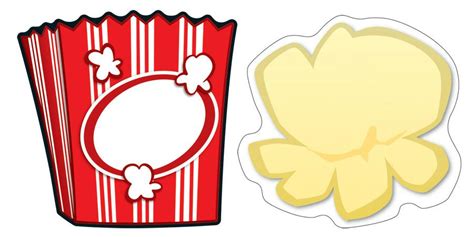 Printable Yellow Popcorn - ClipArt Best