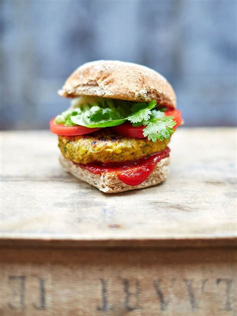 Homemade veggie burgers | Jamie Oliver burger recipes