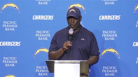 Chargers postgame press conference