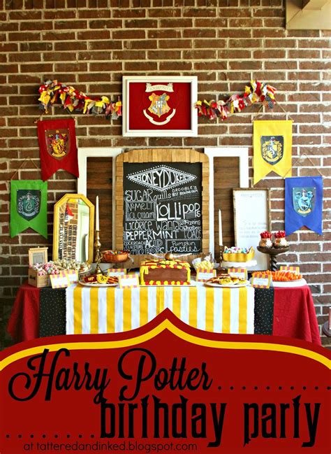 23 Ideas for Harry Potter Birthday Decorations - Home, Family, Style ...