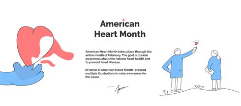 American Heart Month on Behance