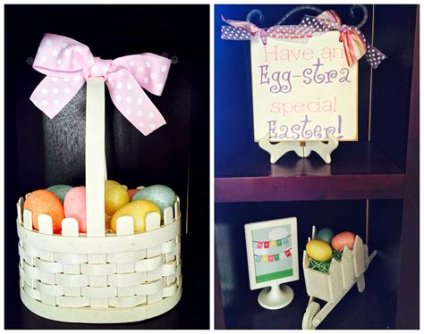 Marci Coombs: Our Easter decor.