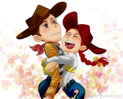 Jessie Woody Hugging Image