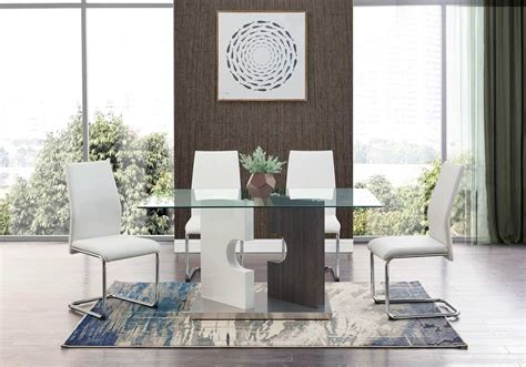 GW Glass Dining Room Set | Dining Room Furniture Set