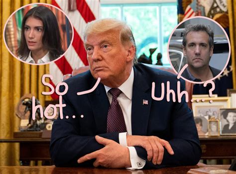 Ew Ew Ew! Donald Trump Reportedly Perved Out On Michael Cohen's 15-YEAR-OLD Daughter! - Perez Hilton