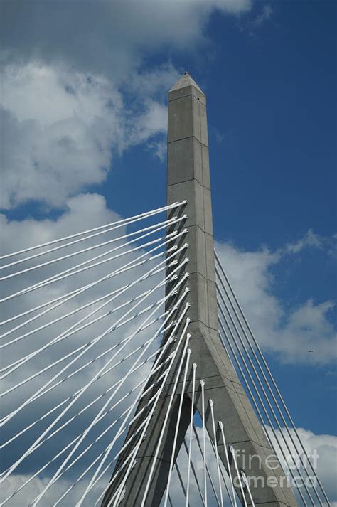 Zakim Bridge In Boston Photograph by Zori Minkova