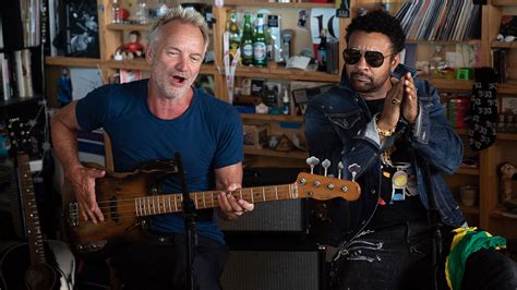 Video: Watch Sting And Shaggy Play The Tiny Desk : NPR