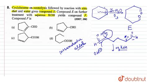 Ozonolysis Of Cyclohexene