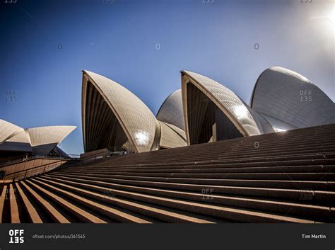 Sydney, Australia - May 13, 2015: Stairs to the Sydney Opera House ...