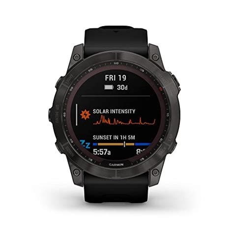 Garmin 010-02541-10 fenix 7X Sapphire Solar,Larger adventure smartwatch ...