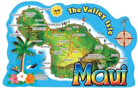 Map Maui Hawaii | Maui food, Maui travel, Maui map