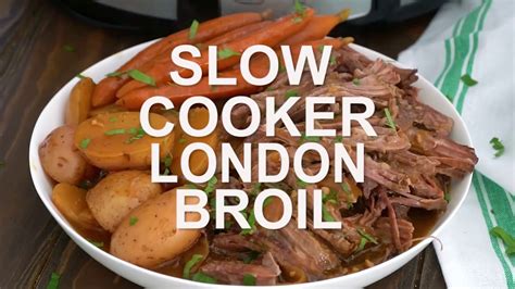 Slow Cooker London Broil Recipe - YouTube