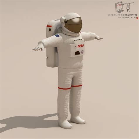 Astronaut 3D model | CGTrader