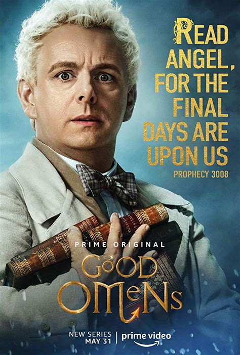 Latest Posters | Michael sheen, Good omens book, Poster