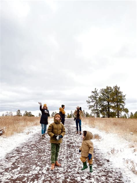 Snow Day in Flagstaff + Winter Coats for the Whole Family - New Darlings