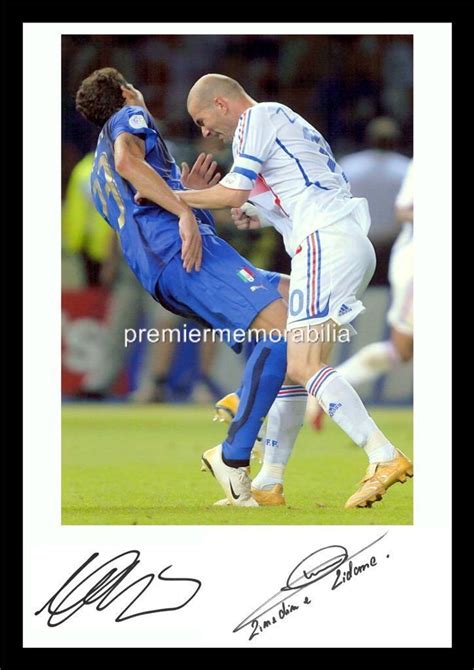 Zinedine Zidane Headbutt Wallpaper