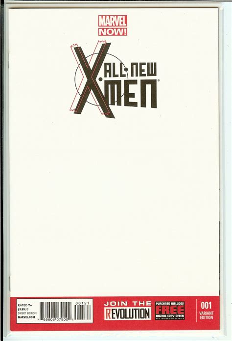 All New X-Men #1 Blank Variant Cover - Legacy Comics and Cards ...