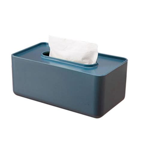 Tissue Box Cover, Rectangular Refillable Facial Napkin Holder Dispenser Tissue Organizer for ...