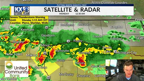 Sunday Night Severe Weather Update | KX News was live. | By KX News