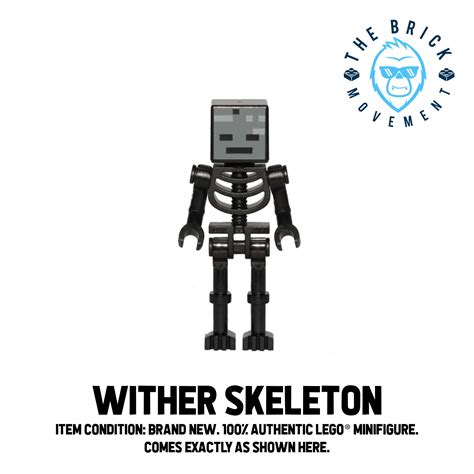 LEGO® MINECRAFT Wither Skeleton Minifigure | Lazada PH