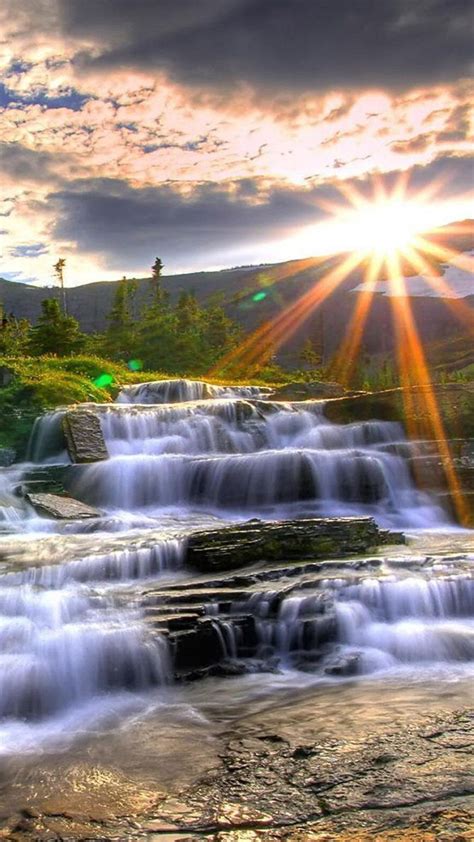 Beautiful Waterfall Wallpaper 50+ images, [fedd_bing] | Waterfall pictures, Waterfall wallpaper ...