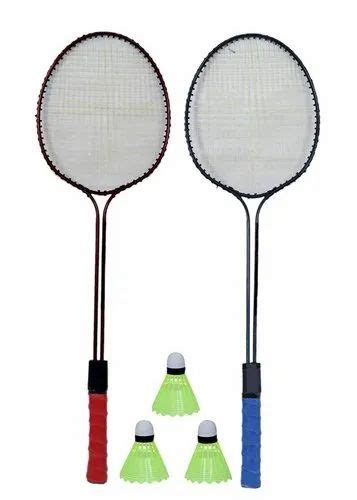 Rubber Aluminium Double Shaft Badminton Racket, 85gm at Rs 110/set in Jalandhar