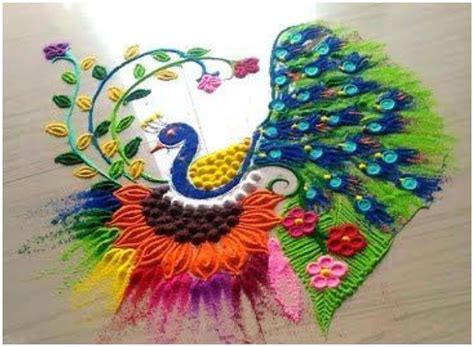 Diwali Rangoli 2018: Decorate your home with Easy Rangoli Design Images & Best Unique Rangoli ...