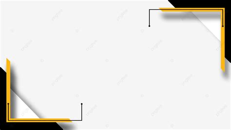 Horizontal Border Hd Transparent, Black And Gold Business Border Horizontal Line Geometry, Black ...