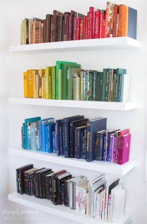 35 Unique Bookshelf Organization Design Ideas That Will Inspire You ...