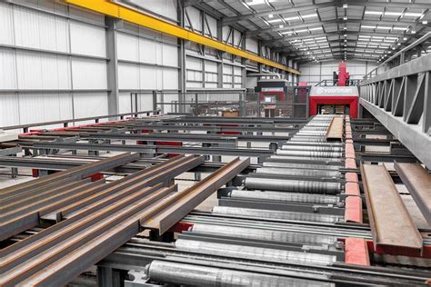 Automated Material Handling in Structural Steel Shops