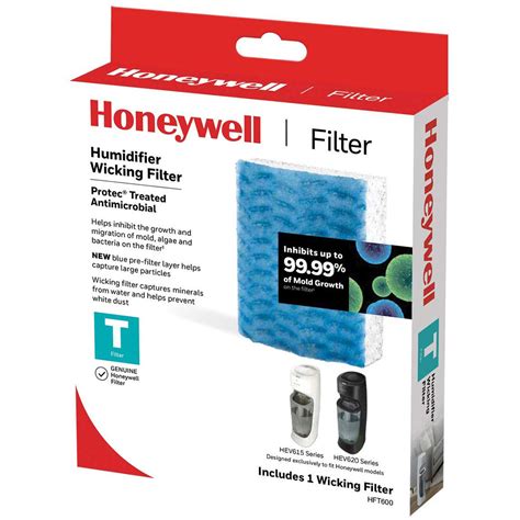 Honeywell HFT600 Replacement Humidifier Filter T for HEV615-20 Humidifiers